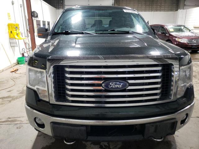 1FTFX1ET8CKE22265 - 2012 FORD F150 SUPER CAB GREEN photo 5