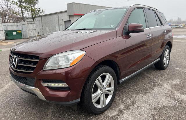 4JGDA5HB4DA173470 - 2013 MERCEDES-BENZ ML 350 4MATIC BURGUNDY photo 2