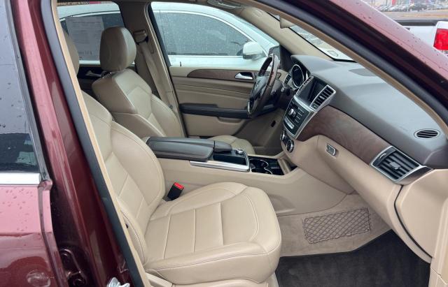 4JGDA5HB4DA173470 - 2013 MERCEDES-BENZ ML 350 4MATIC BURGUNDY photo 5
