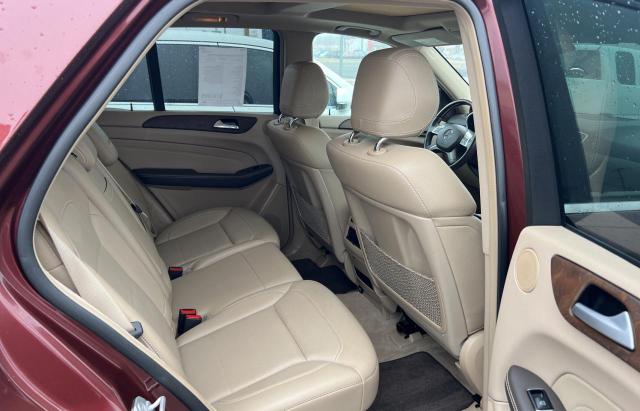 4JGDA5HB4DA173470 - 2013 MERCEDES-BENZ ML 350 4MATIC BURGUNDY photo 6