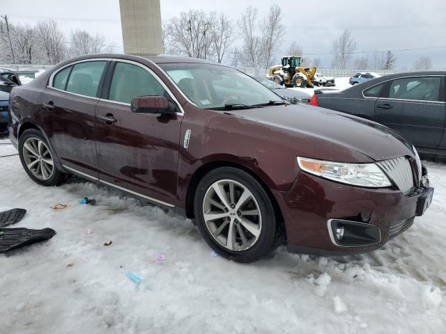 1LNHM94R39G626792 - 2009 LINCOLN MKS BURGUNDY photo 4