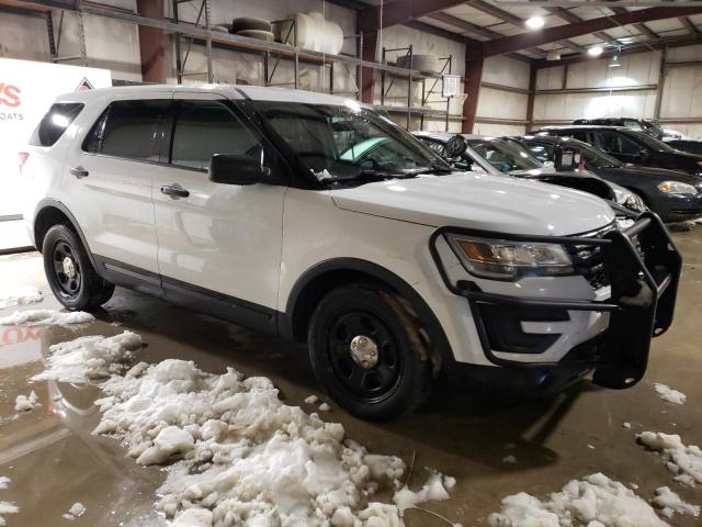 1FM5K8AR7JGA05020 - 2018 FORD EXPLORER POLICE INTERCEPTOR WHITE photo 4