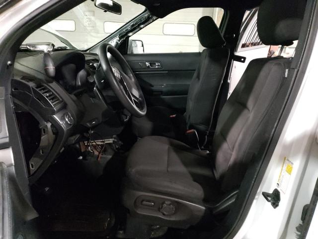 1FM5K8AR7JGA05020 - 2018 FORD EXPLORER POLICE INTERCEPTOR Weiß Foto 7