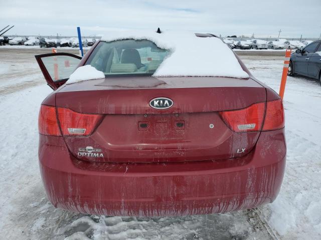 KNAGE228795353296 - 2009 KIA OPTIMA LX MAROON photo 6