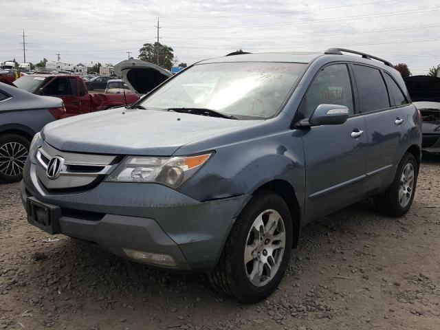 2HNYD28338H508918 - 2008 ACURA MDX TECHNOLOGY  photo 2
