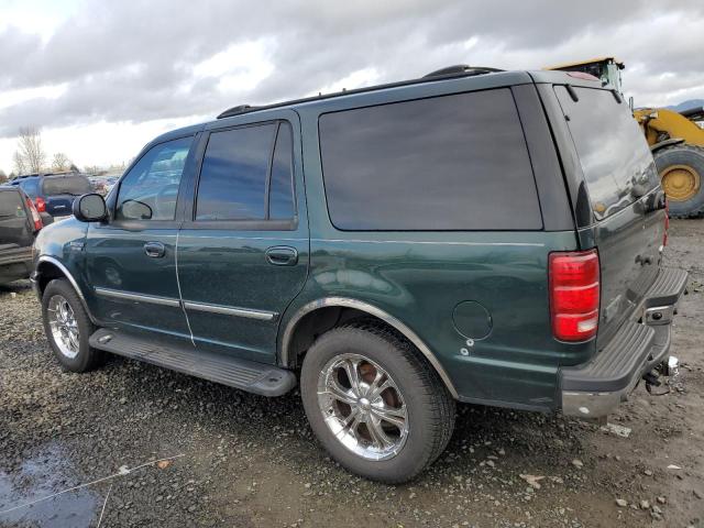 1FMFU16L91LB06948 - 2001 FORD EXPEDITION XLT GREEN photo 2