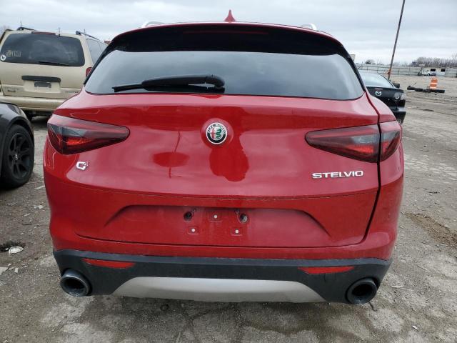 ZASPAKAN6M7D10529 - 2021 ALFA ROMEO STELVIO SPORT RED photo 6