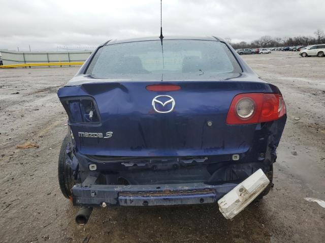 JM1BK12F061464595 - 2006 MAZDA 3 I BLUE photo 6