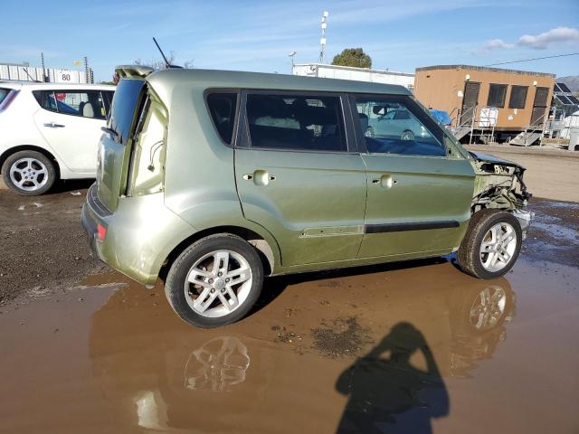 KNDJT2A25B7287918 - 2011 KIA SOUL + GREEN photo 3