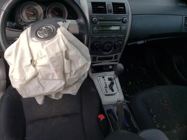 1NXBU4EEXAZ242714 - 2010 TOYOTA COROLLA BASE BLACK photo 8