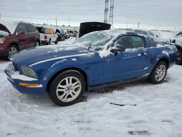 1ZVFT80N665232316 - 2006 FORD MUSTANG BLUE photo 1