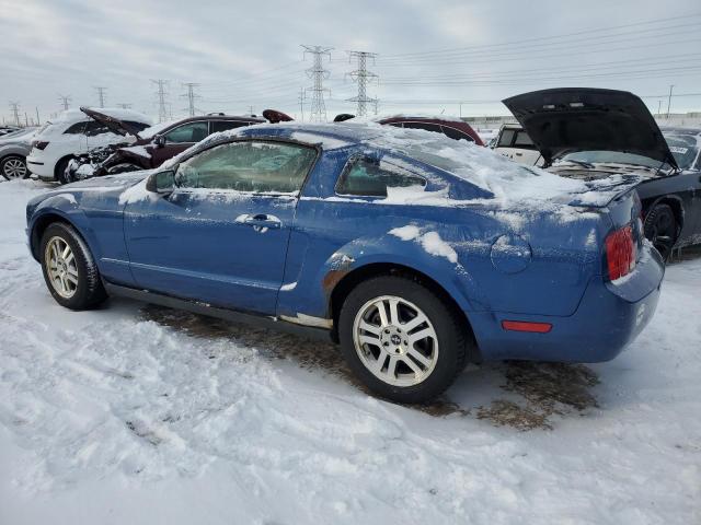 1ZVFT80N665232316 - 2006 FORD MUSTANG BLUE photo 2