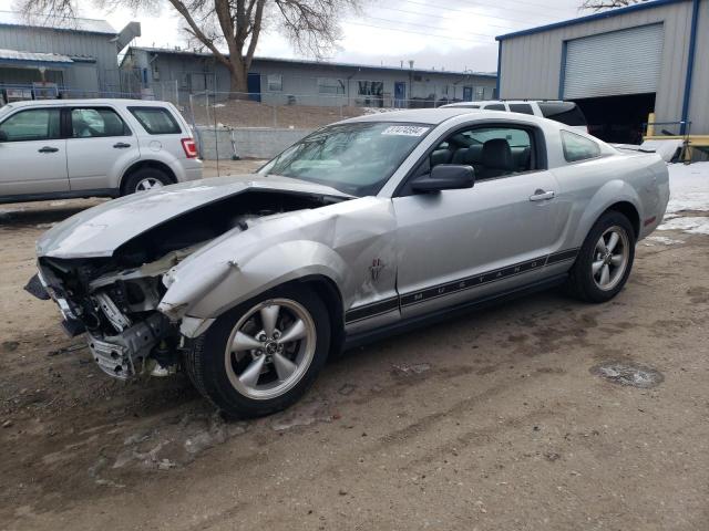 1ZVFT80N375232467 - 2007 FORD MUSTANG SILVER photo 1