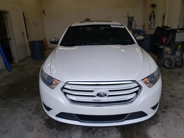 1FAHP2F8XEG100179 - 2014 FORD TAURUS LIMITED WHITE photo 5