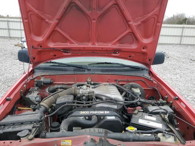 5TESN92N64Z403882 - 2004 TOYOTA TACOMA XTRACAB PRERUNNER RED photo 11