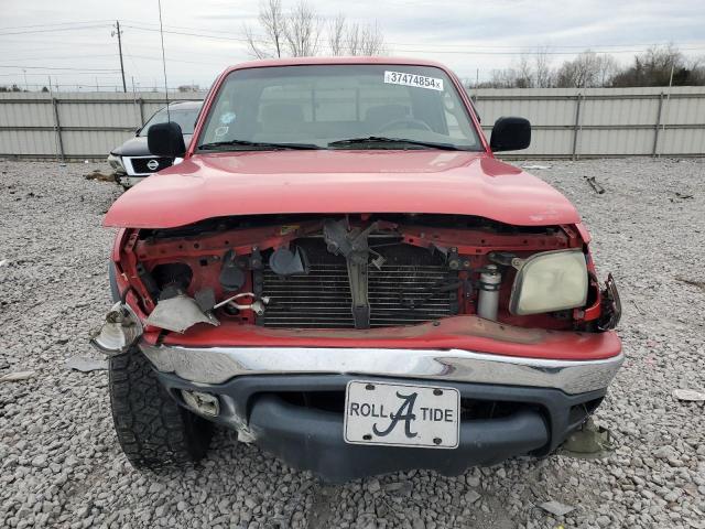5TESN92N64Z403882 - 2004 TOYOTA TACOMA XTRACAB PRERUNNER RED photo 5