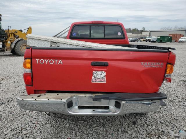 5TESN92N64Z403882 - 2004 TOYOTA TACOMA XTRACAB PRERUNNER RED photo 6