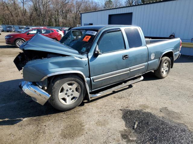 1GCEC19Z37Z202857 - 2007 CHEVROLET SILVERADO C1500 CLASSIC BLUE photo 1