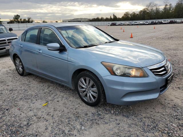 1HGCP2F85CA124170 - 2012 HONDA ACCORD EXL BLUE photo 4