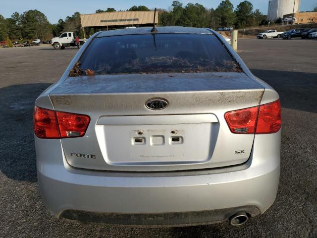 KNAFW4A37A5081248 - 2010 KIA FORTE SX SILVER photo 6