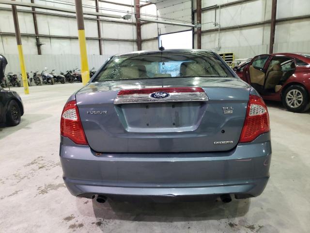 3FAHP0CG5CR275039 - 2012 FORD FUSION SEL BLUE photo 6