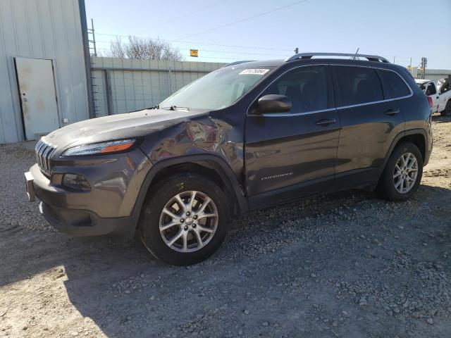 1C4PJMCBXGW341719 - 2016 JEEP CHEROKEE LATITUDE GRAY photo 1