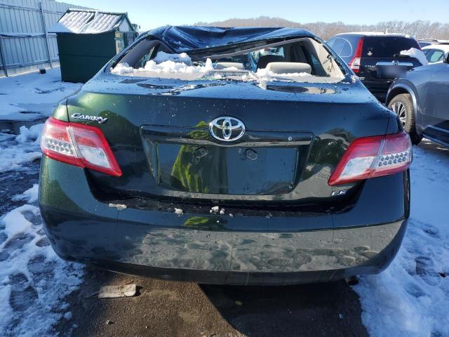 4T4BF3EK1AR084554 - 2010 TOYOTA CAMRY BASE GREEN photo 6