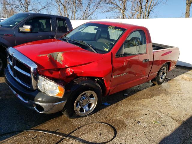 1D7HA16D74J238675 - 2004 DODGE RAM 1500 ST RED photo 1