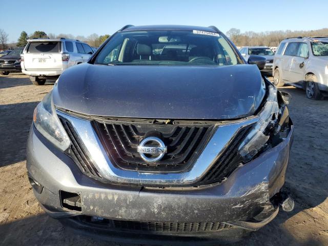 5N1AZ2MG6JN187323 - 2018 NISSAN MURANO S GRAY photo 5