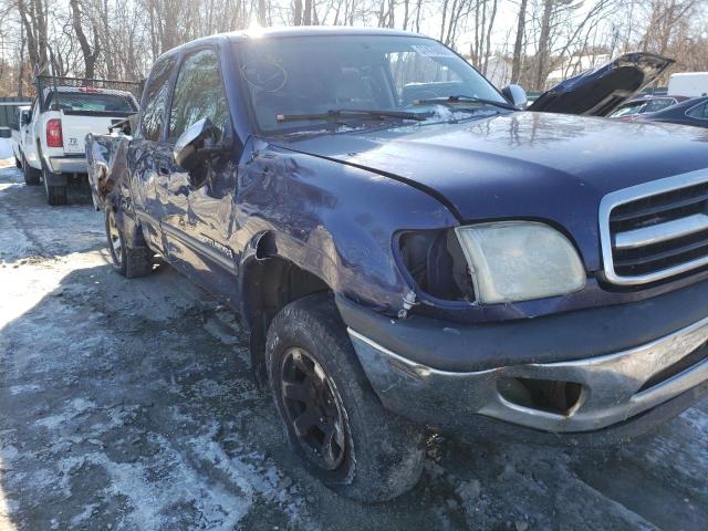 5TBRT34121S209783 - 2001 TOYOTA TUNDRA ACCESS CAB BLUE photo 9