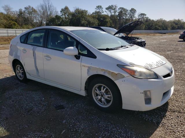 JTDKN3DUXA0049958 - 2010 TOYOTA PRIUS WHITE photo 4