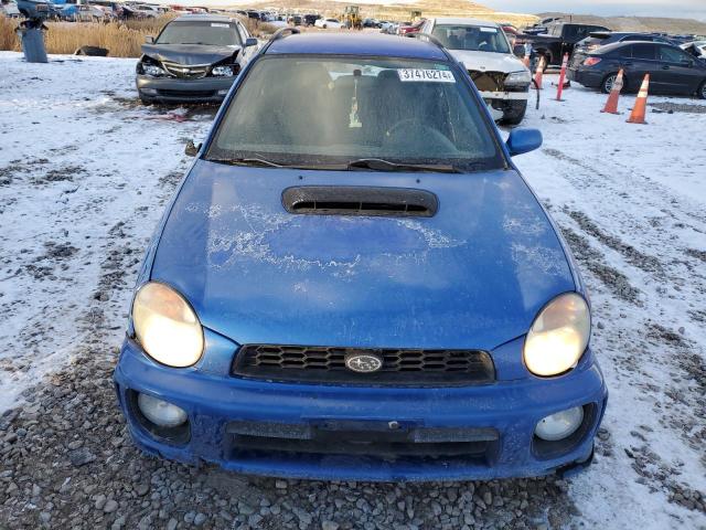 JF1GG296X2G820521 - 2002 SUBARU IMPREZA WRX BLUE photo 5