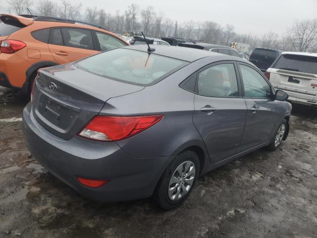 KMHCT4AE6HU197861 - 2017 HYUNDAI ACCENT SE GRAY photo 3