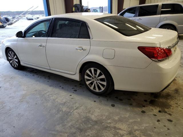 4T1BK3DB4BU391435 - 2011 TOYOTA AVALON BASE WHITE photo 2