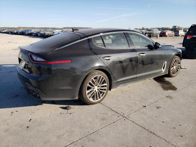 KNAE15LA5J6037531 - 2018 KIA STINGER BLACK photo 3