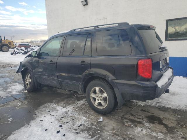 2HKYF18613H597070 - 2003 HONDA PILOT EXL BLUE photo 2