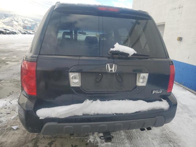 2HKYF18613H597070 - 2003 HONDA PILOT EXL BLUE photo 6