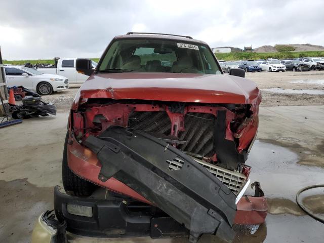 1FMRU17W84LA13526 - 2004 FORD EXPEDITION EDDIE BAUER BURGUNDY photo 5