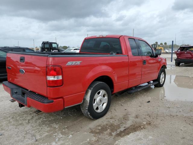 1FTRX12W44NA16110 - 2004 FORD F150 RED photo 3