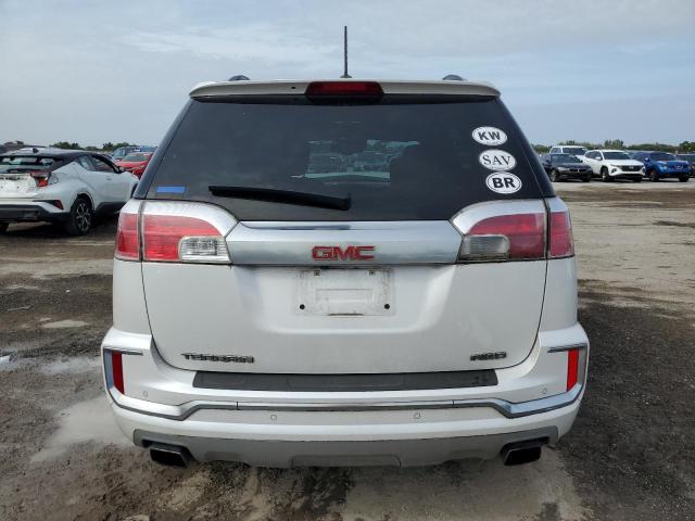 2GKFLVE36H6118613 - 2017 GMC TERRAIN DENALI WHITE photo 6