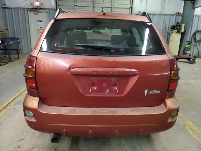 5Y2SL63835Z458042 - 2005 PONTIAC VIBE RED photo 6