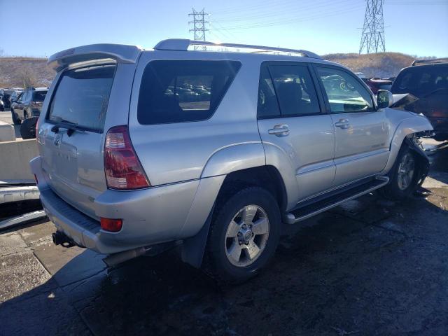 JTEBT17R840039303 - 2004 TOYOTA 4RUNNER LIMITED SILVER photo 3