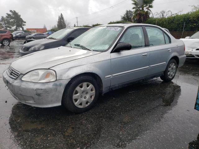 2HGEJ6610XH515884 - 1999 HONDA CIVIC BASE 银色 照片 1