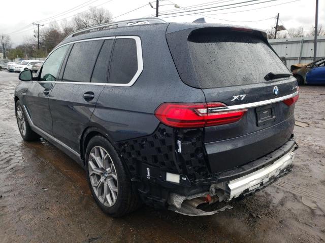 5UXCW2C07L9B29454 - 2020 BMW X7 XDRIVE40I GRAY photo 2