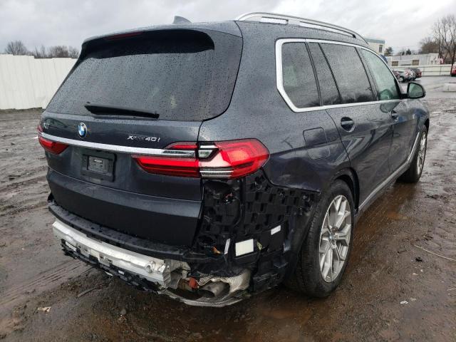 5UXCW2C07L9B29454 - 2020 BMW X7 XDRIVE40I GRAY photo 3