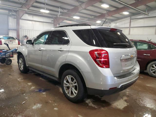 2GNALCEK4G1158080 - 2016 CHEVROLET EQUINOX LT SILVER photo 2