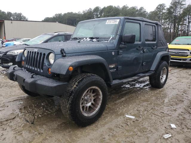 1J4GA59137L212849 - 2007 JEEP WRANGLER SAHARA BLUE photo 1