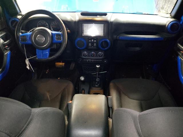 1C4BJWDG4FL520578 - 2015 JEEP WRANGLER U SPORT BLUE photo 8