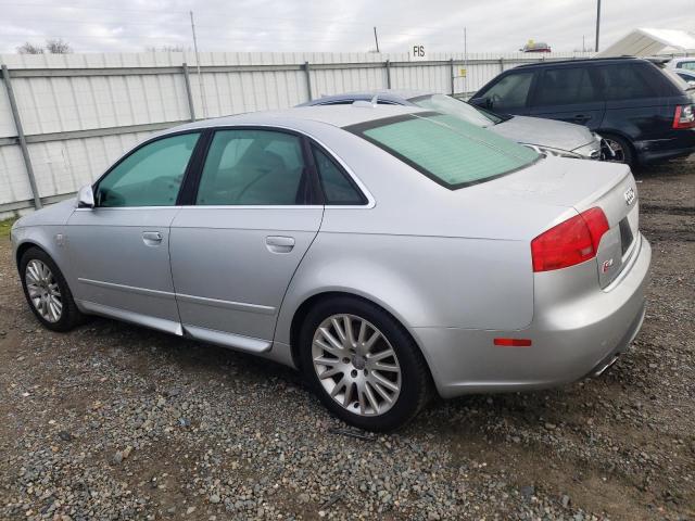 WAUGL78E26A144616 - 2006 AUDI S4 QUATTRO SILVER photo 2