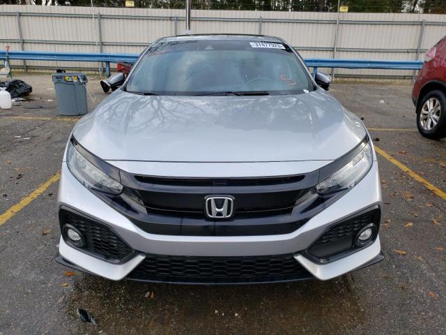 SHHFK7H96JU236458 - 2018 HONDA CIVIC SPORT TOURING SILVER photo 5